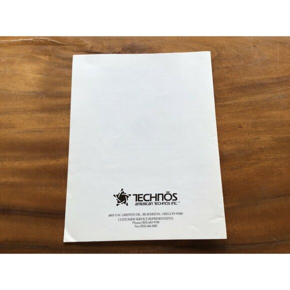 Vintage ORIGINAL Combatribes Arcade Instruction Manual - Picture 3 of 4